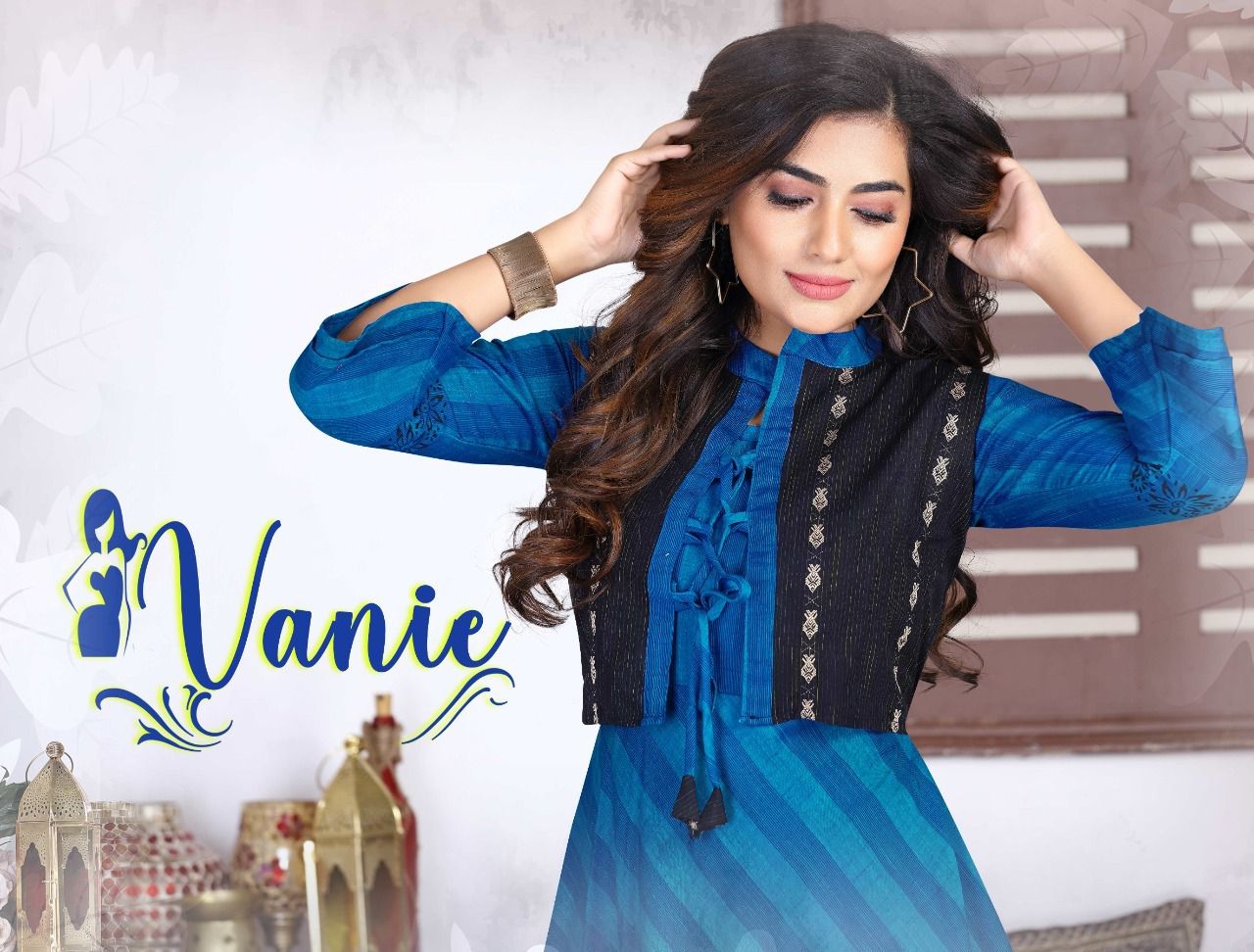 New Vanie 1 Rayon Fancy Regular Wear Designer Kurti Collection